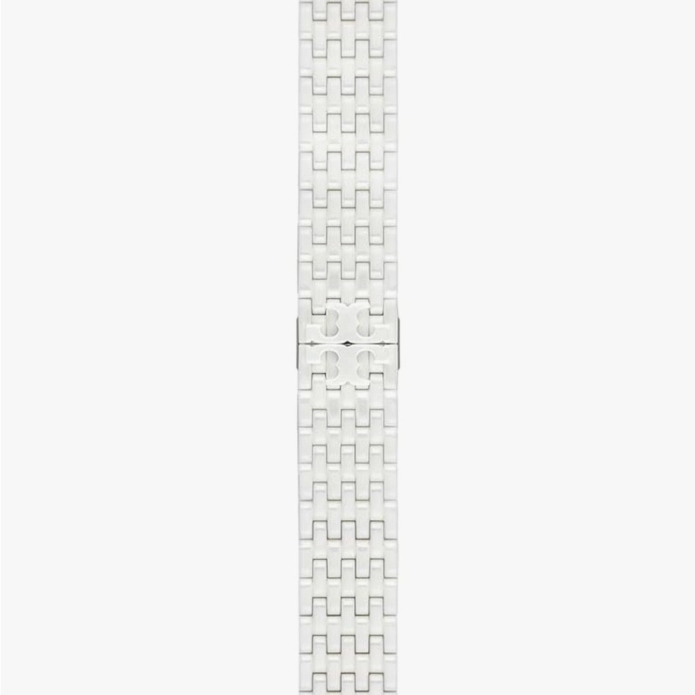 Tory Burch Women’s Eleanor White Ceramic Band for Apple Watch